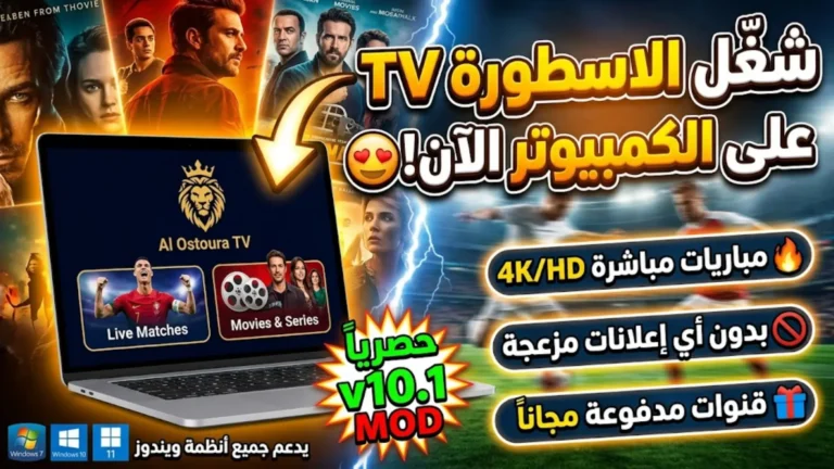 تنزيل تحميل برنامج الاسطورة APK Mod v10.1 للكمبيوتر الشخصي Windows 7, 10, 11