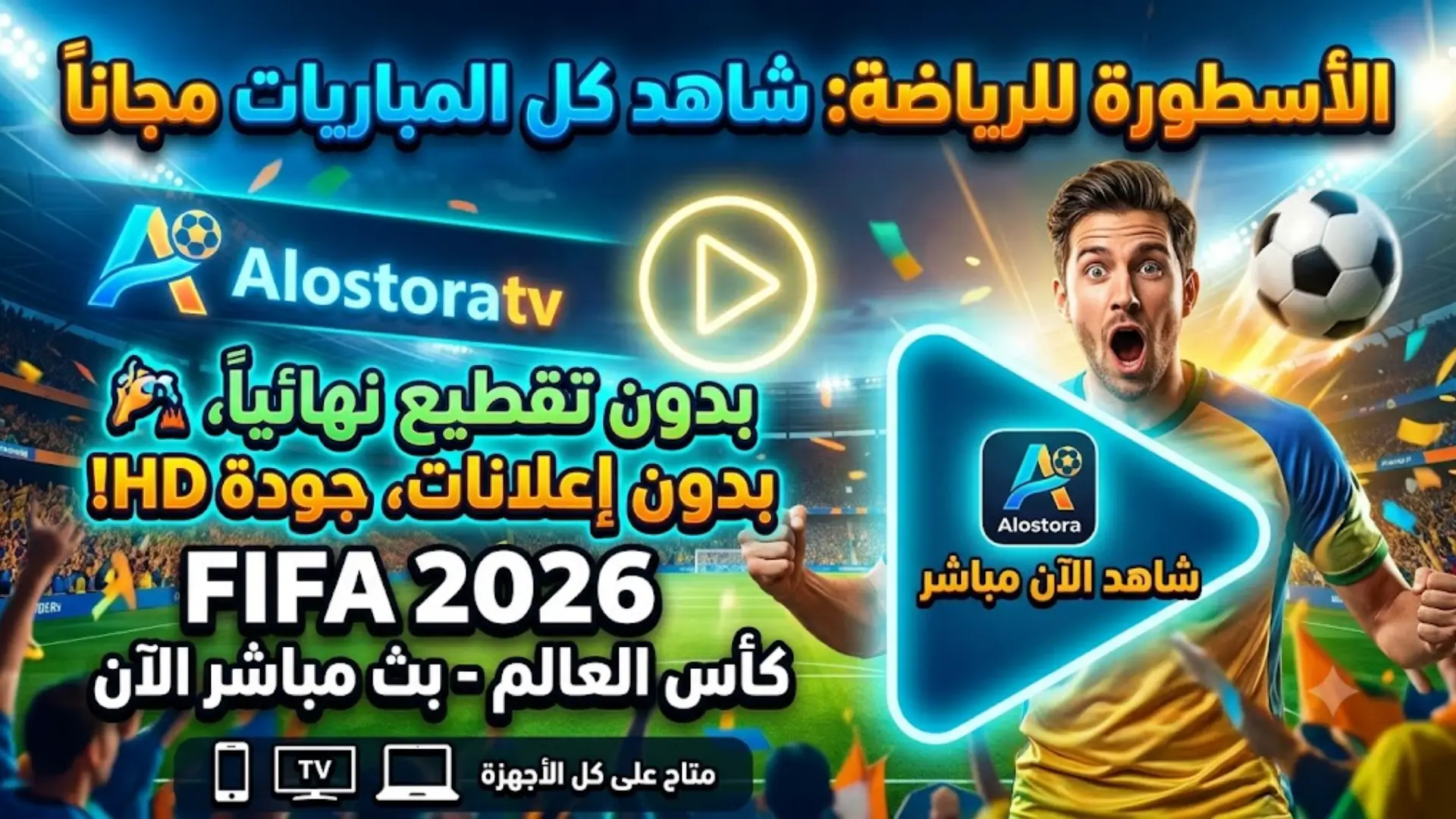 الاسطورة لبث المباريات | مشاهدة مباريات اليوم بث مباشر بجودة HD بدون تقطيع